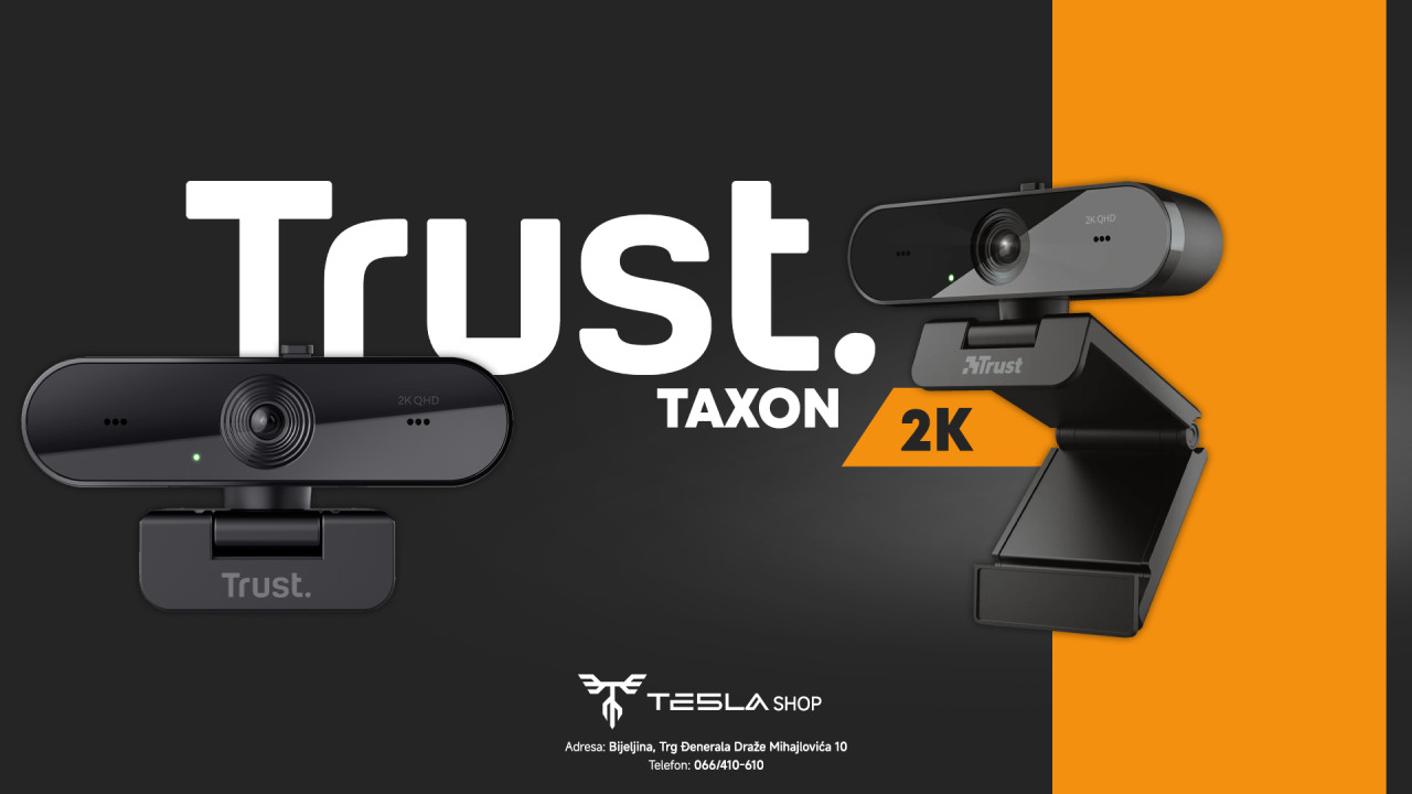 Web kamera Trust Taxon 2K