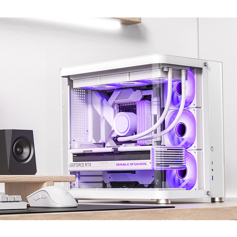JONSBO TK-2 2.0 TG Computer Case White