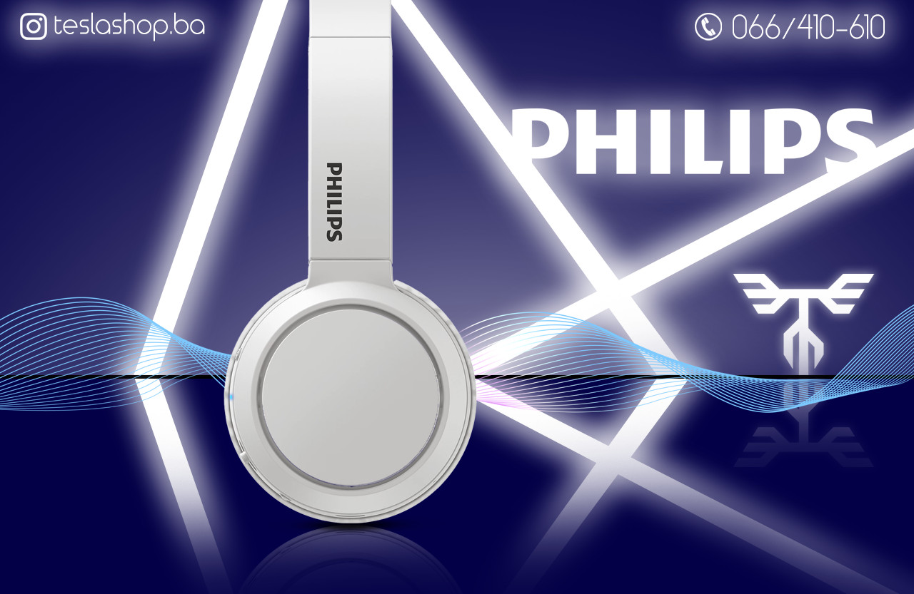 Slušalice Philips TAH4205WT bluetooth