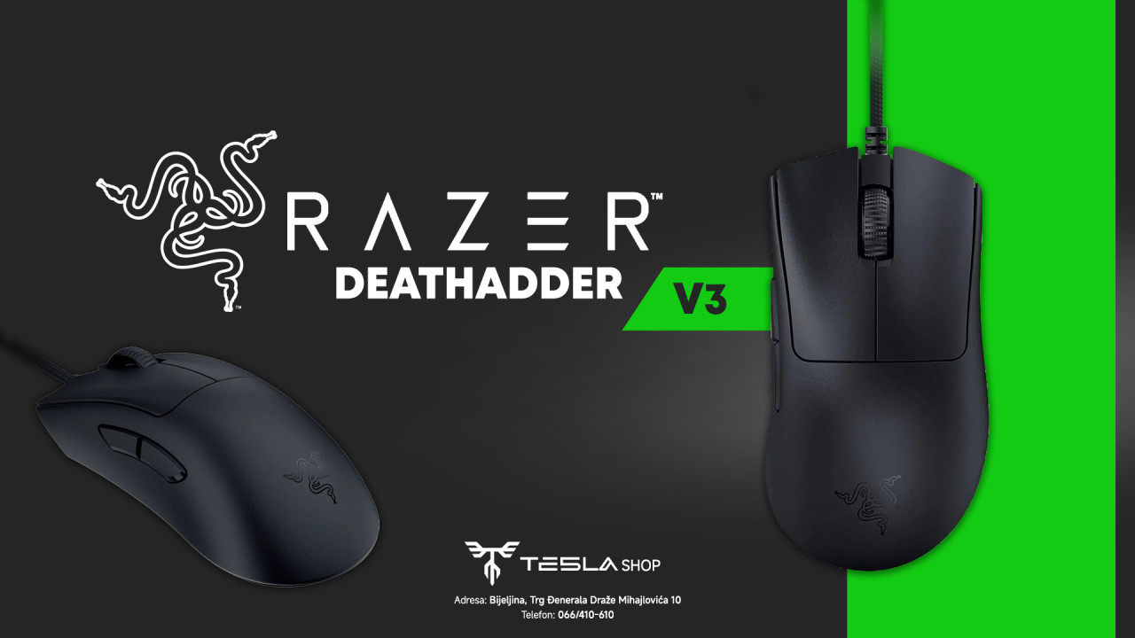 Razer Gaming Mis Deathadder V3 Black