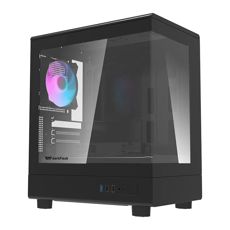 DARKFLASH DB330M black + 3 pcs ARGB fan