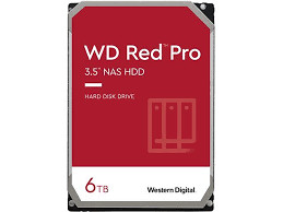 WD 6TB Red Pro SATA3 256MB 7200RPM 3.5" WD6003FFBX