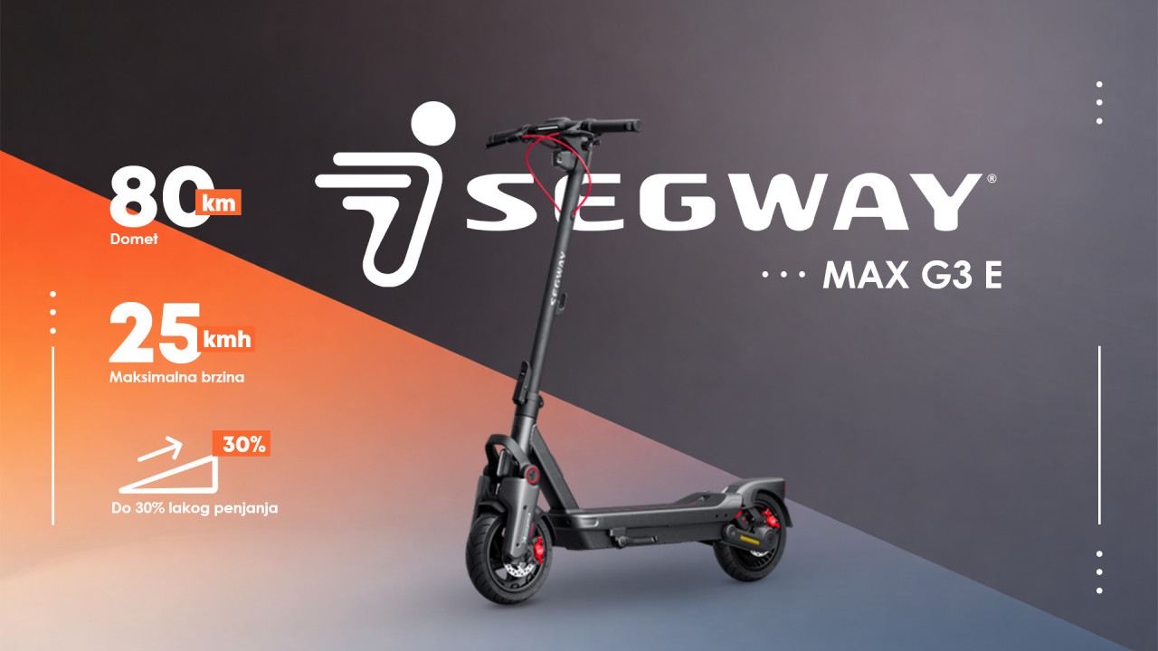 Električni trotinet/scooter Segway Ninebot MAX G3 E