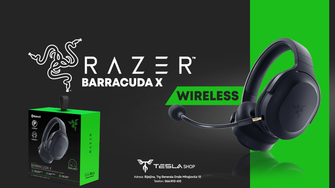 Razer Slušalice Barracuda X Wireless Multi-Platform
