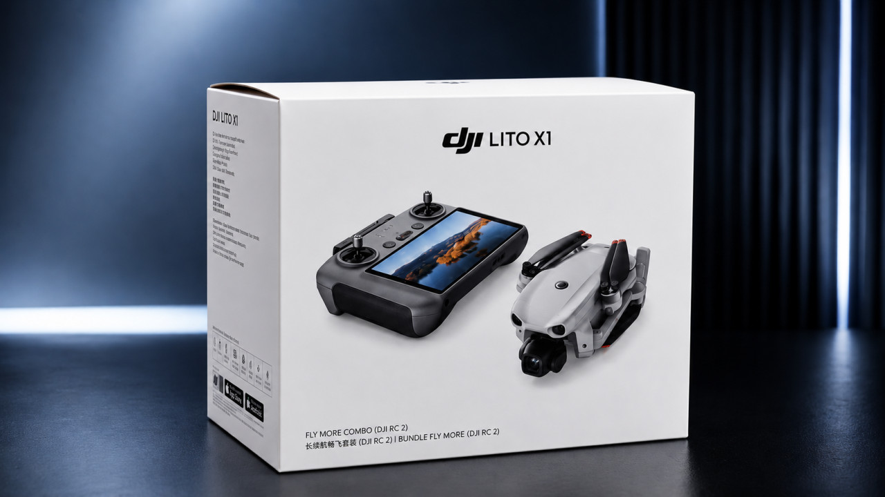 Dron DJI Lito X1 FMC (DJI RC 2)