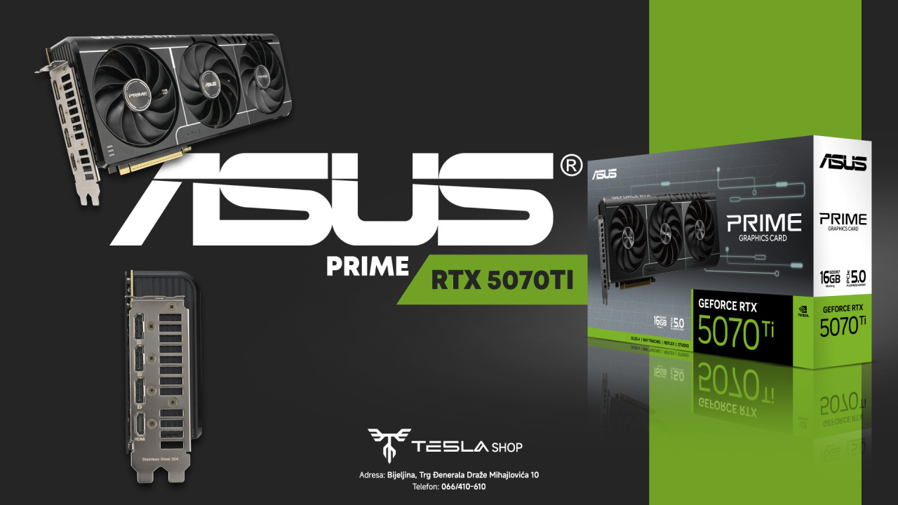 Grafička kartica Asus Prime Geforce RTX 5070 Ti
