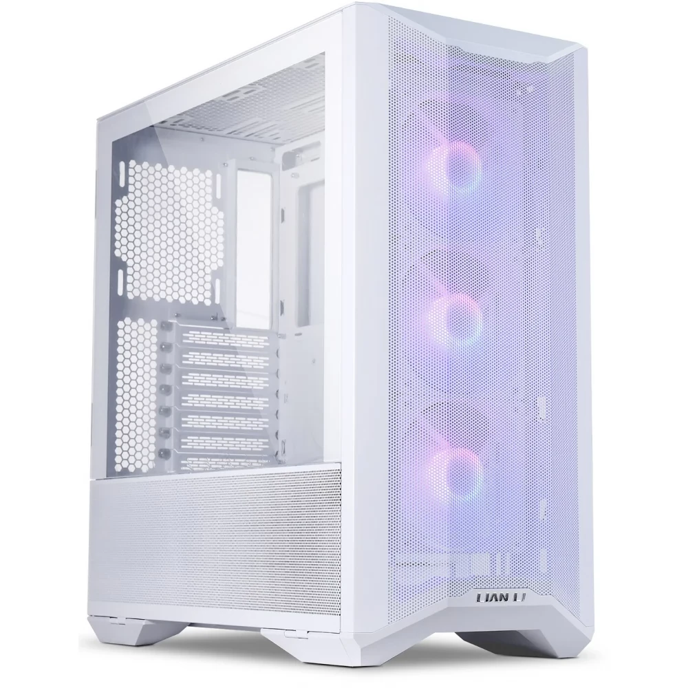 LIAN LI LANCOOL II Mesh C RGB TG Snow edition white