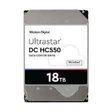 WD 18TB Ultrastar DC HC550 3.5" WUH721818ALE6L4