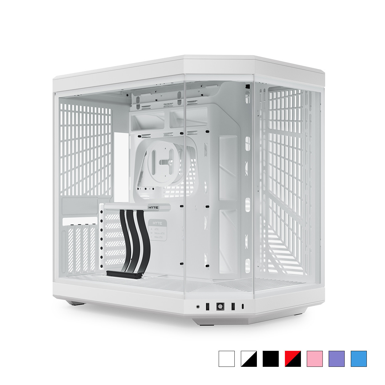 HYTE Y70 chassis white