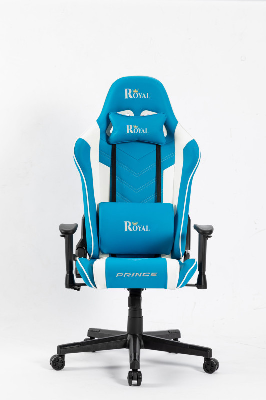 Stolica Royal Prince Chair BW-1 Plavo/Bijela Gaming