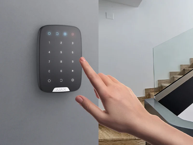 AJAX Keypad BL Bežična touchsense tastatura