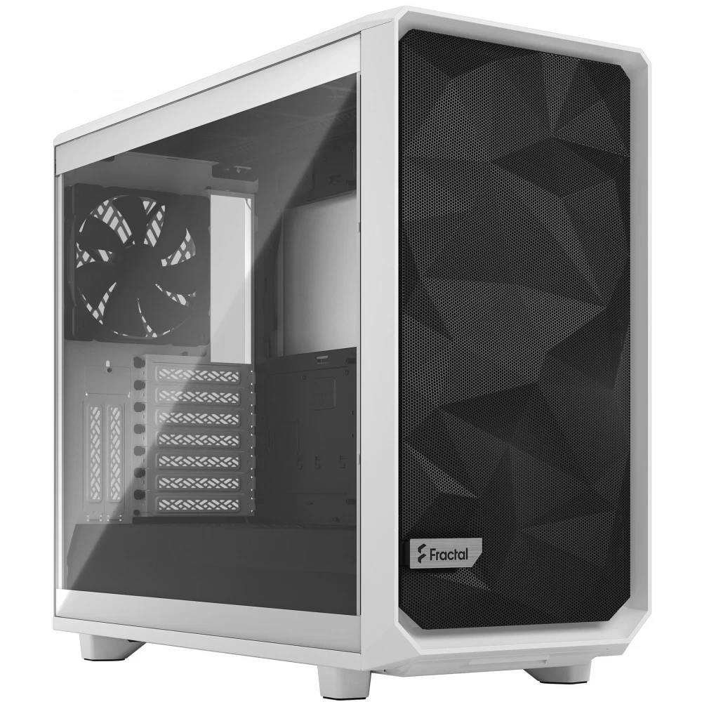 FRACTAL DESIGN Meshify 2 Clear TG white