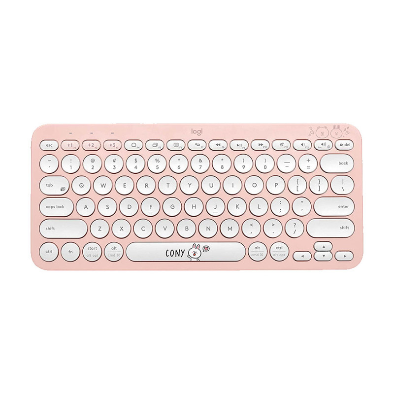 Tastatura Logitech K380 Line Friends Pink