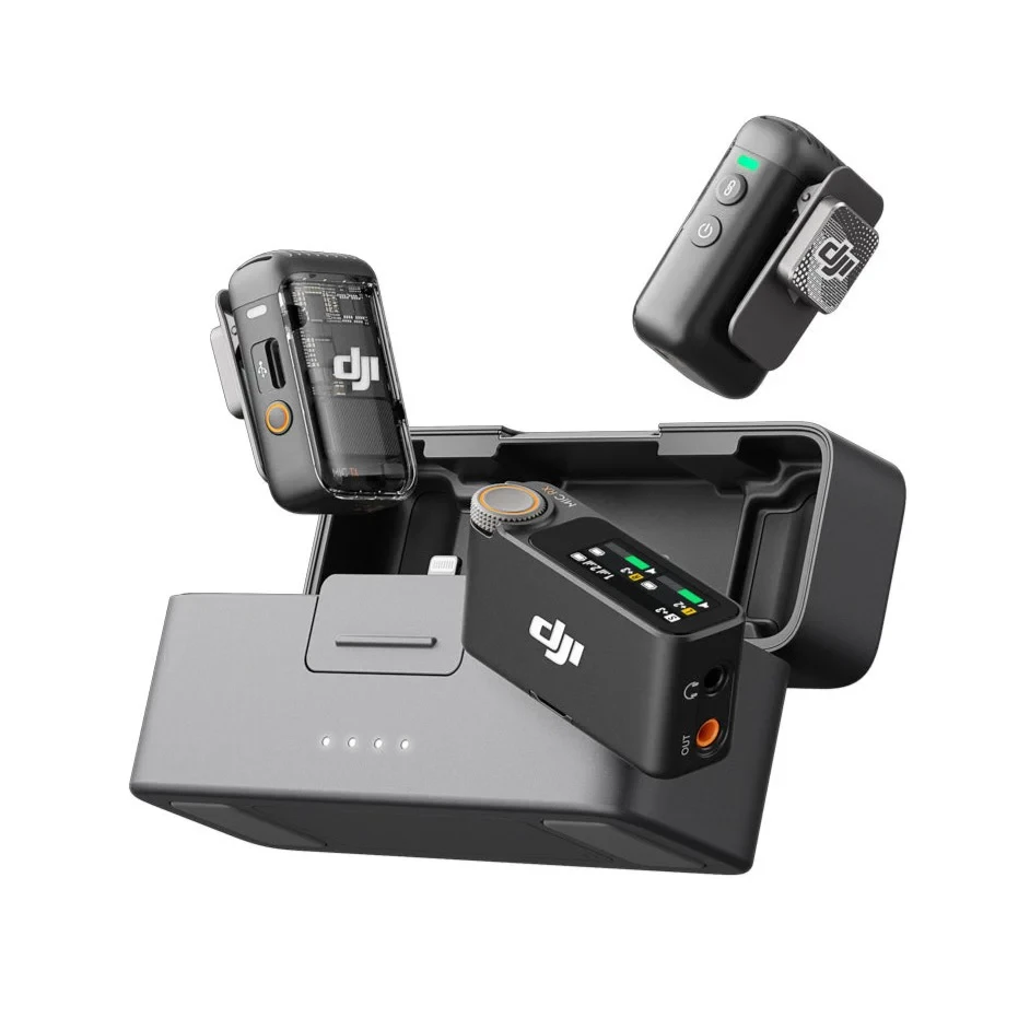 DJI Mic 2 (2TX+1RX+Charg Case) wireless