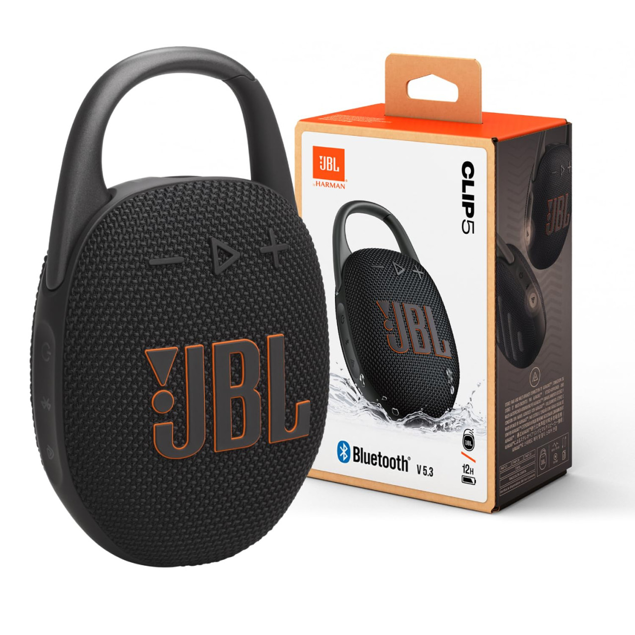 Zvučnik bluetooth JBL Clip 5 crni