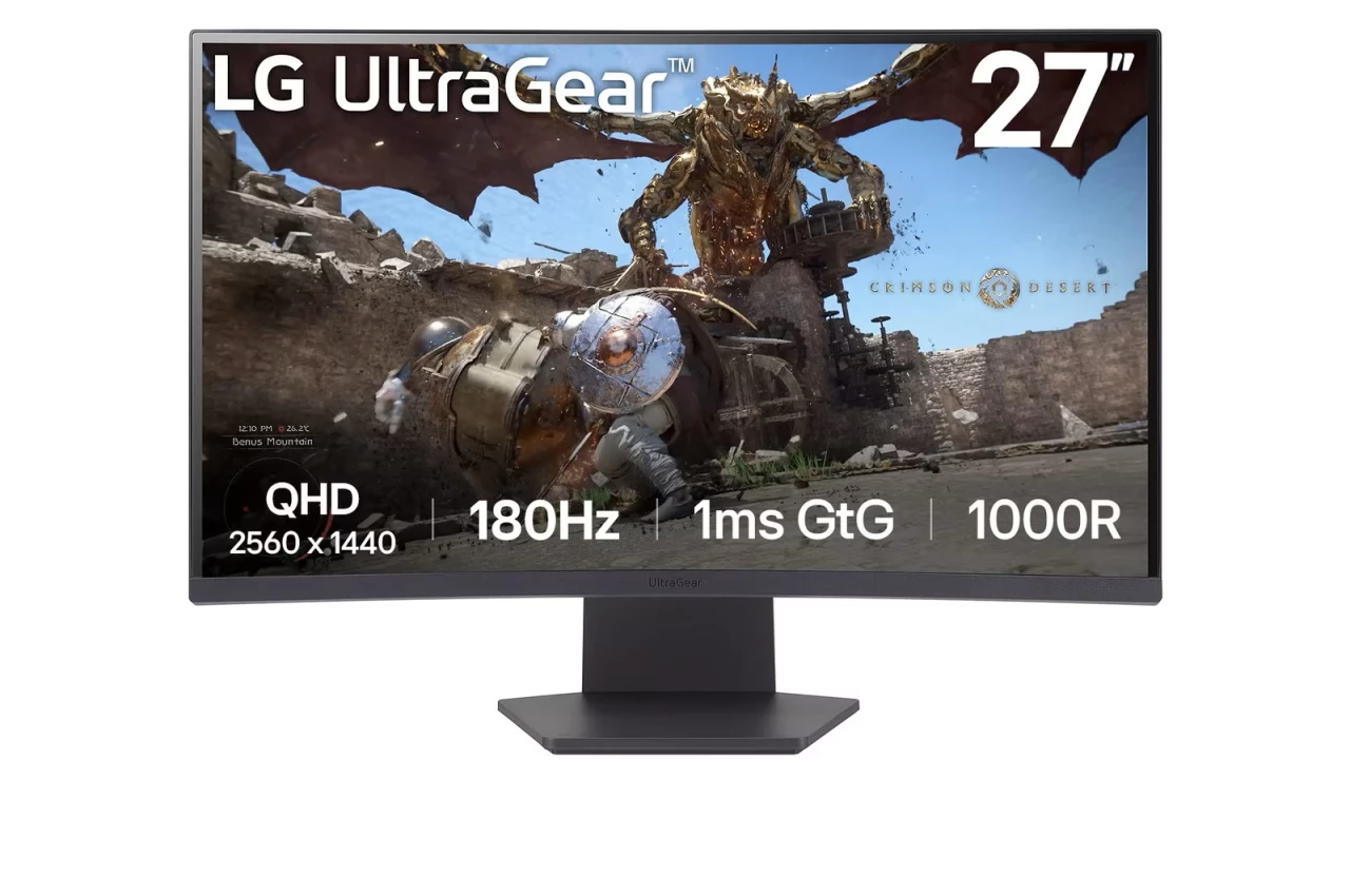 LG 27GS60QX-B UltraGear 27" WQHD IPS 180Hz 1ms