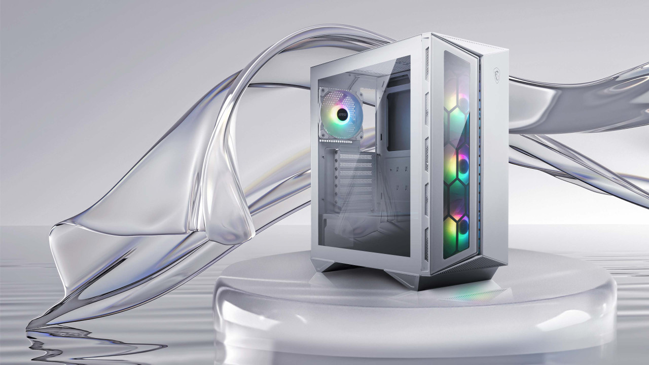 MSI MPG GUNGNIR 110R white