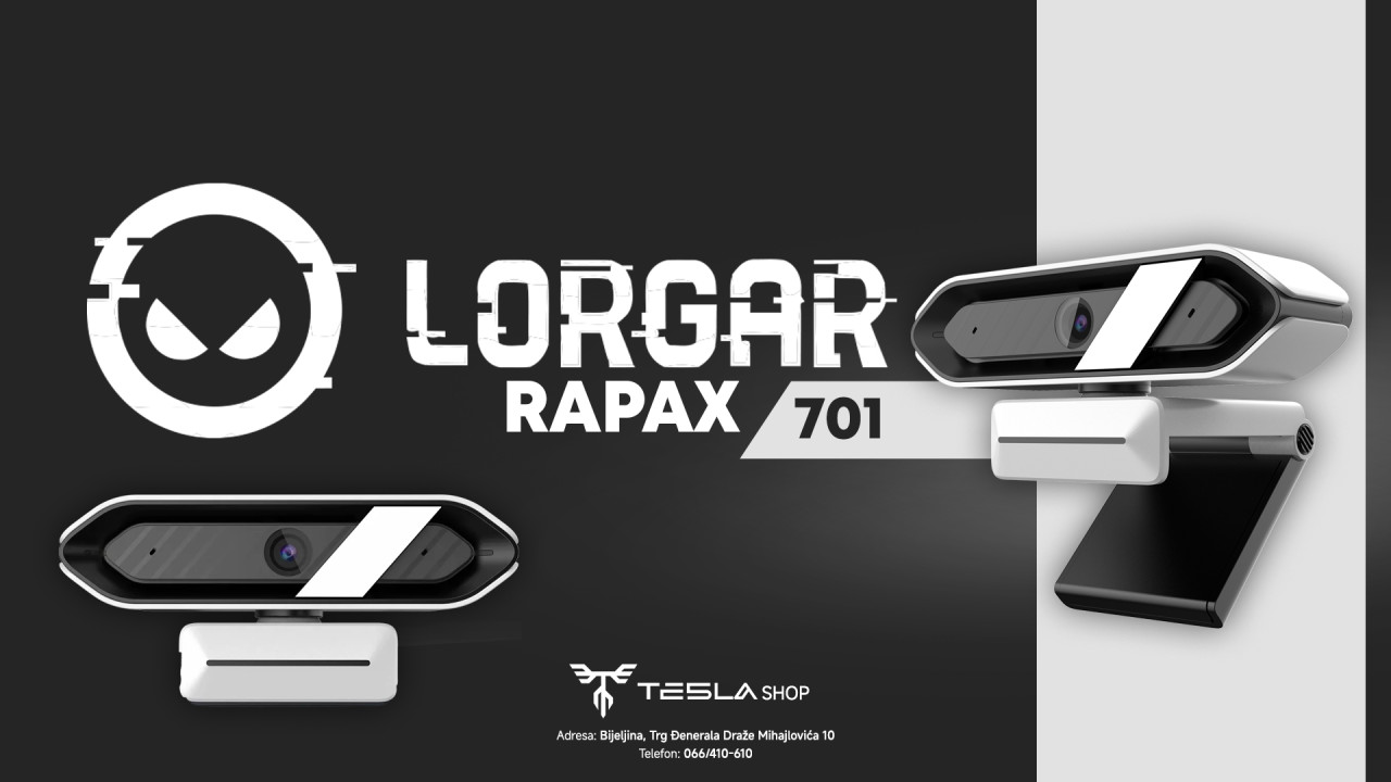 Web kamera Lorgar Rapax 701 streaming LRG-SC701WT