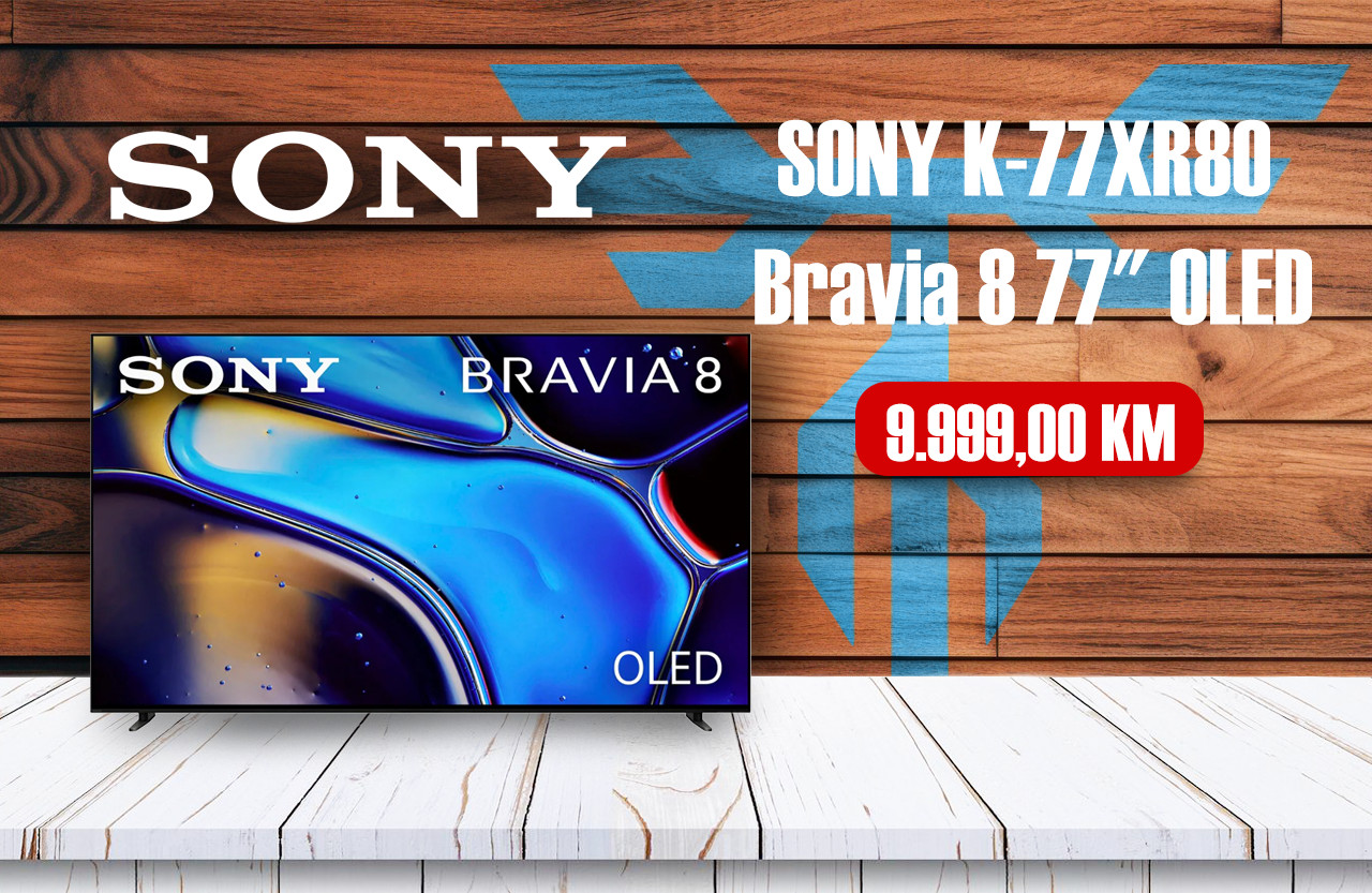 SONY K-77XR80 Bravia 8 77" OLED