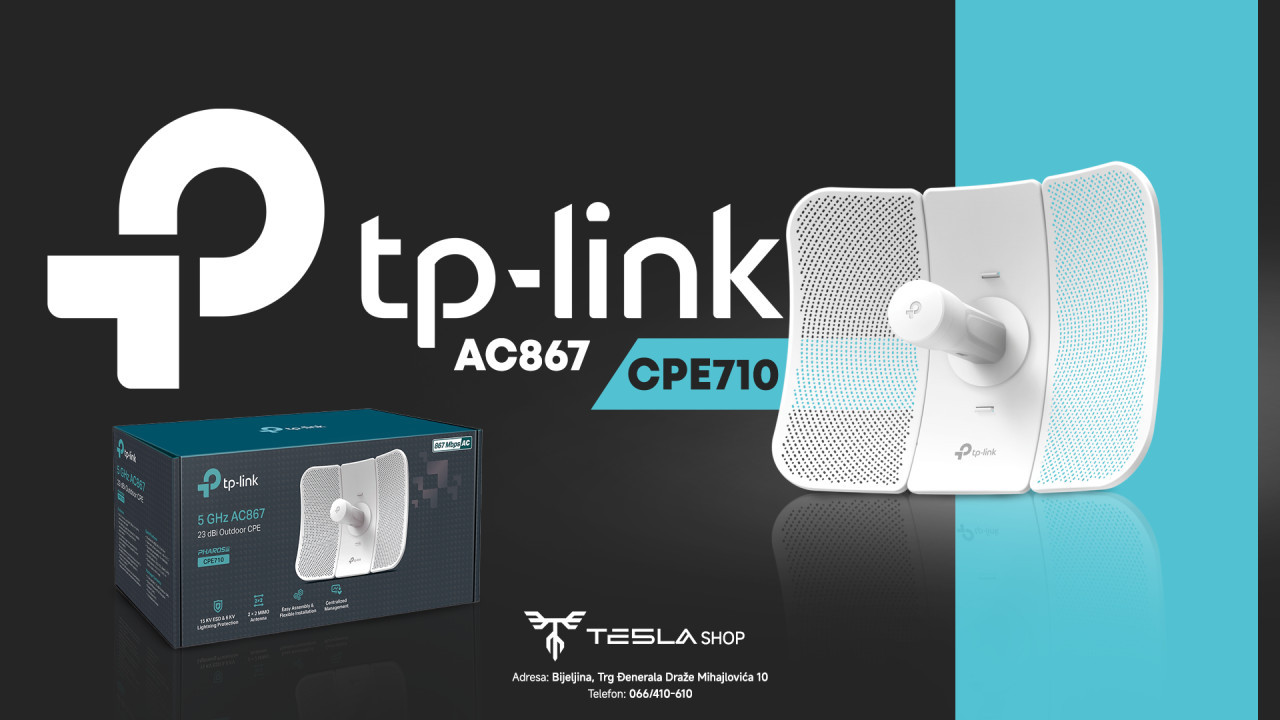 TP-Link CPE710 23dBi Outdoor Wireless Access Point