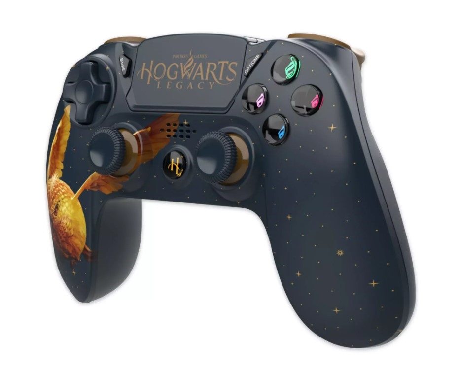 Playstation 4 kontroler Hogwarts Legacy Golden Snidget