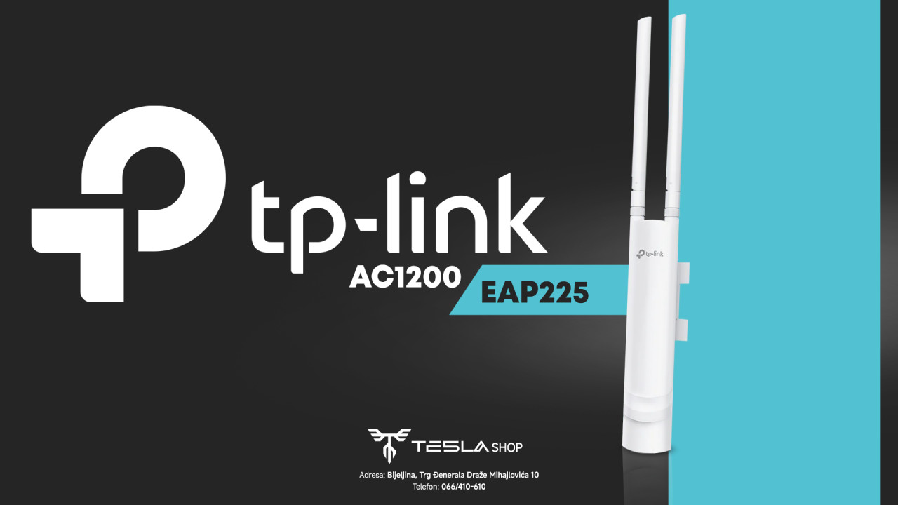 TP-Link EAP225 Outdoor AC1200 Wireless MU-MIMO Gb