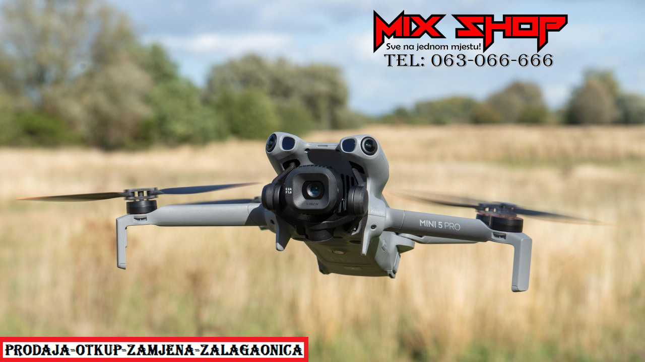 DJI MINI 5 PRO (Drone Only) Novo *Garancija*Zamjena da*Na stanju*
