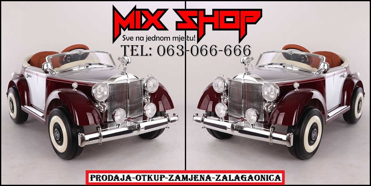 Rolls Royce OLDTIMER Dječiji dječi autić auti za djecu akumulator