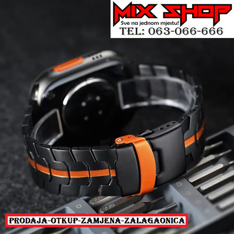 Metalni remen Apple Watch 10 11 ULTRA 2 3 SE kaiš belt sat series