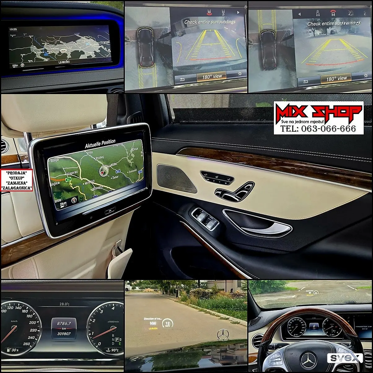 S 500 S63 AMG Long 4-Matic V8 W222 *FULL S500 4Matic Klasa 63 gls