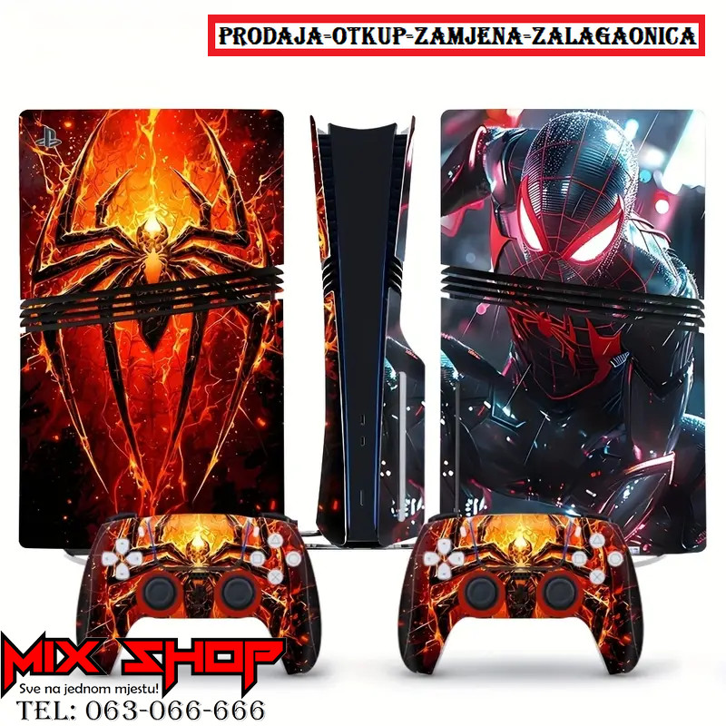 Naljepnica Sticker Stiker za Sony PS5 Playstation 5 Fat/Slim/Pro