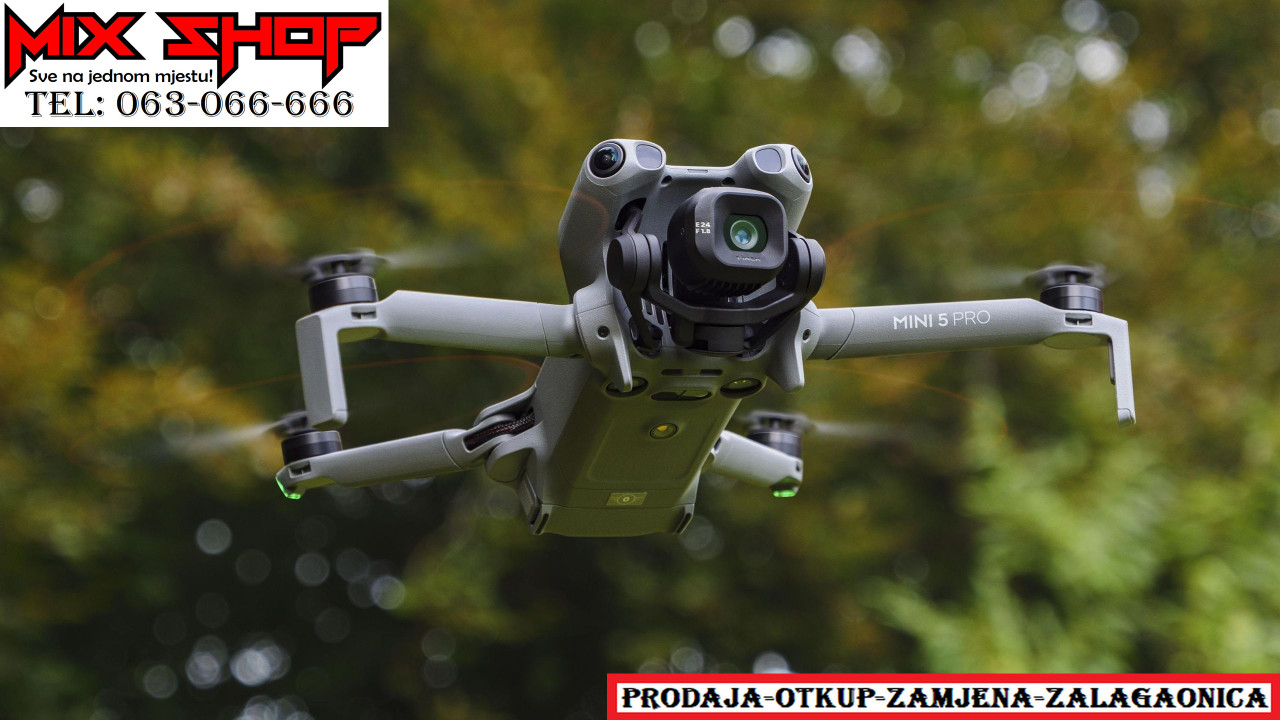 DJI MINI 5 PRO (Drone Only) Novo *Garancija*Zamjena da*Na stanju*