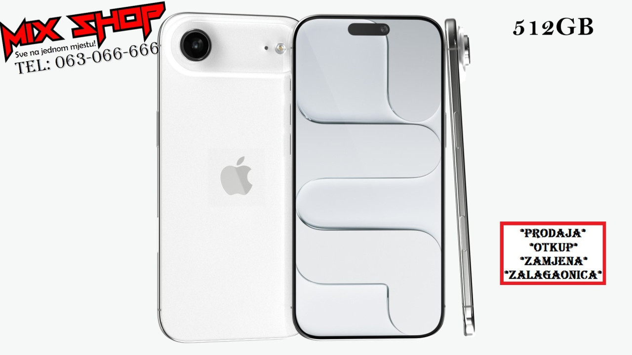 Apple Iphone AIR 512GB NOVOO *Garancija*Zamjena da* 17