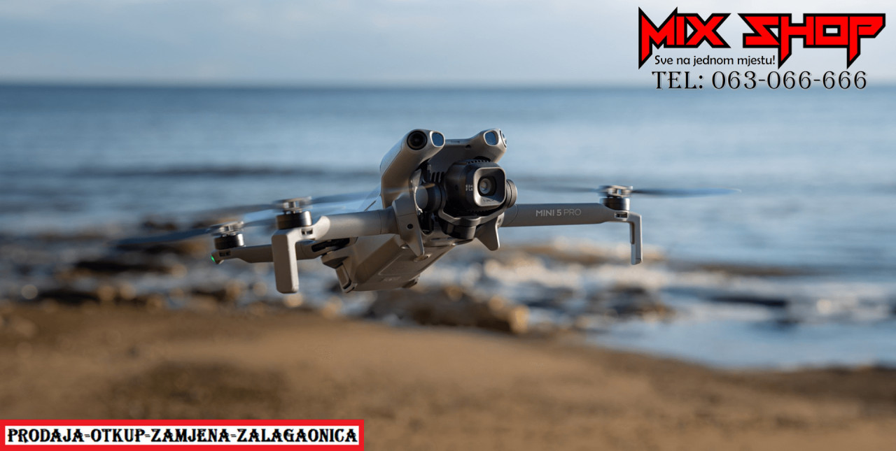 DJI MINI 5 PRO (Drone Only) Novo *Garancija*Zamjena da*Na stanju*