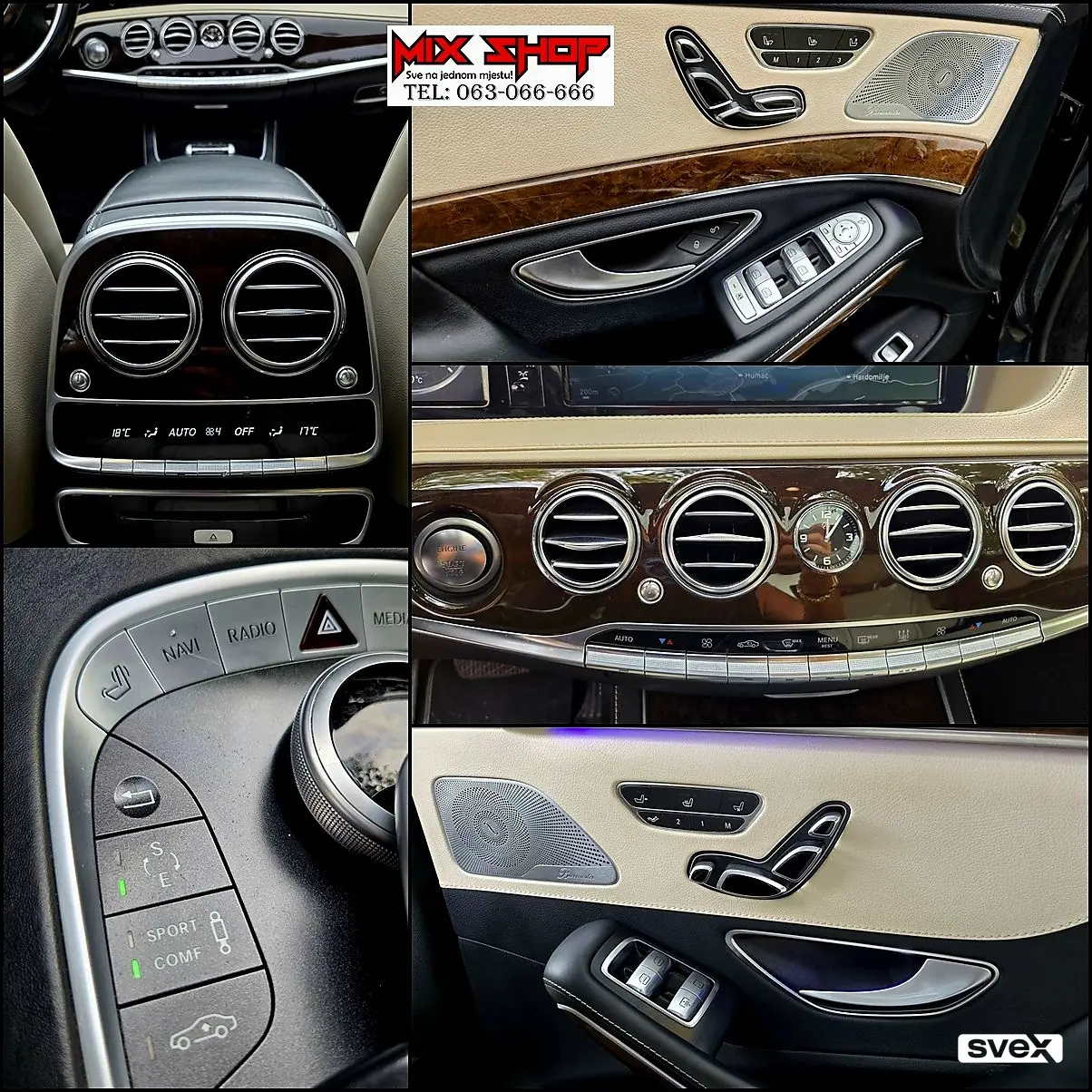 S 500 S63 AMG Long 4-Matic V8 W222 *FULL S500 4Matic Klasa 63 gls