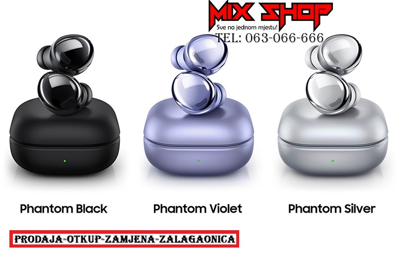 SAMSUNG GALAXY BUDS PRO Bežične Bluetooth Wireless AKG EarBuds