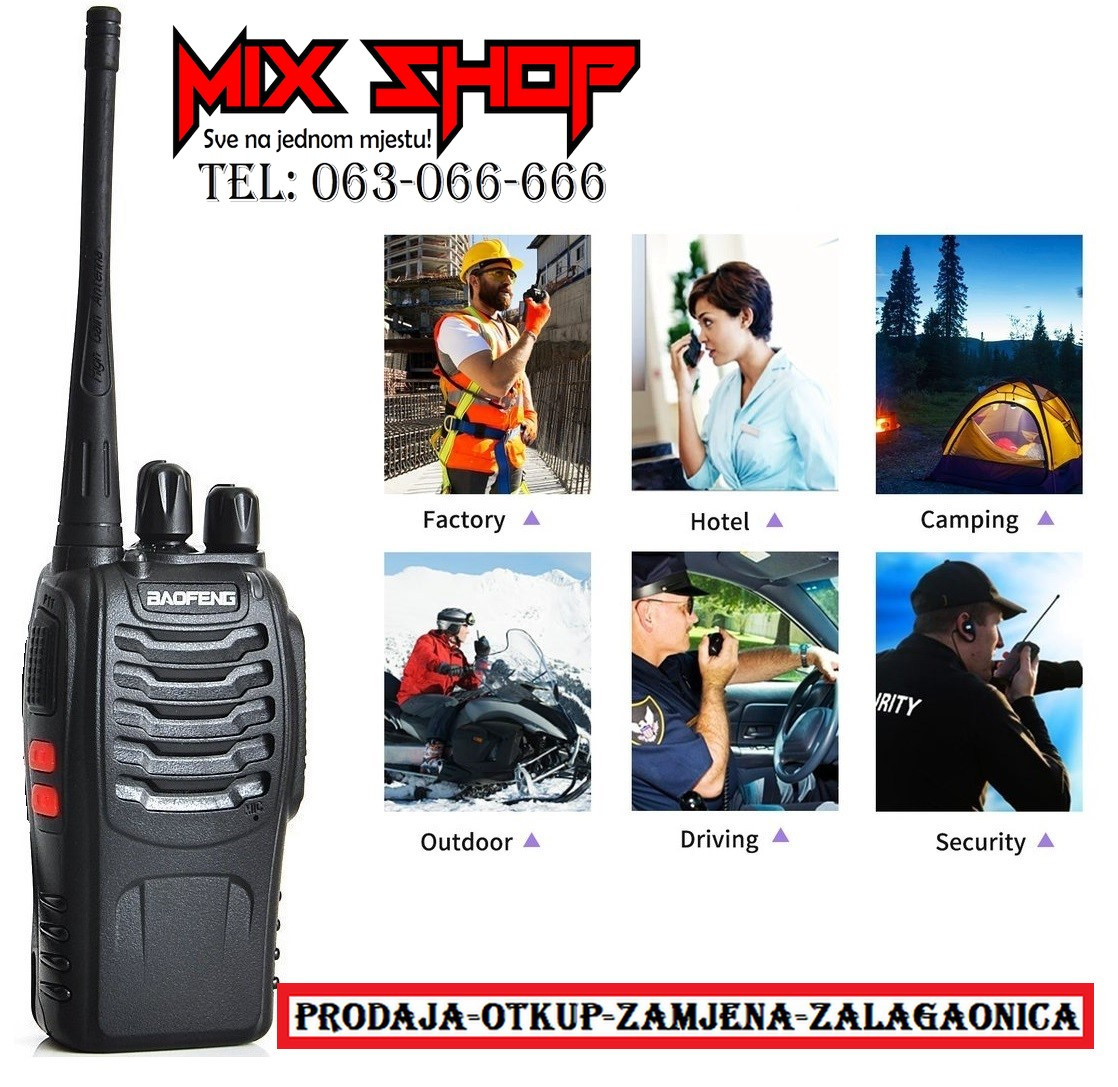BAOFENG Radio Stanice Voki toki MOTOROLA Stanica Walkie Talkie