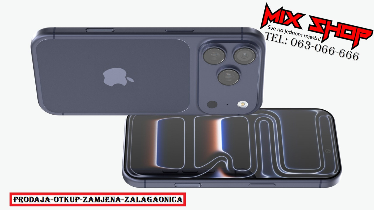 APPLE IPHONE 17 PRO 256GB *Garancija*Zamjena*Sve boje* 256 GB