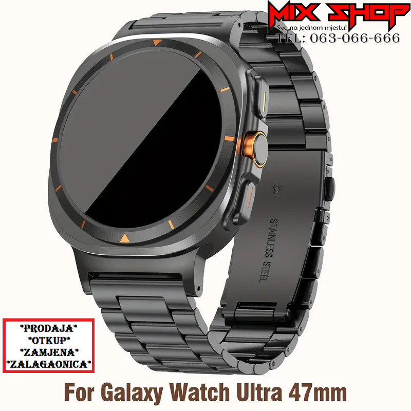 Metalni remen Samsung Galaxy Watch ULTRA 1/2 47mm kaiš sat ultra2