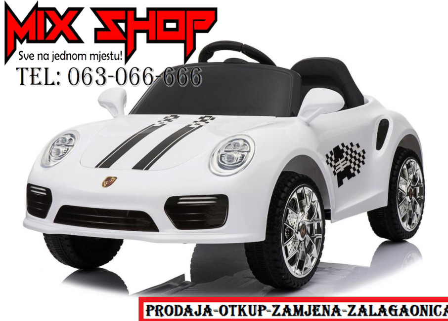 PORSCHE 911 Dječiji dječji dječi autić autići akumulator za djecu