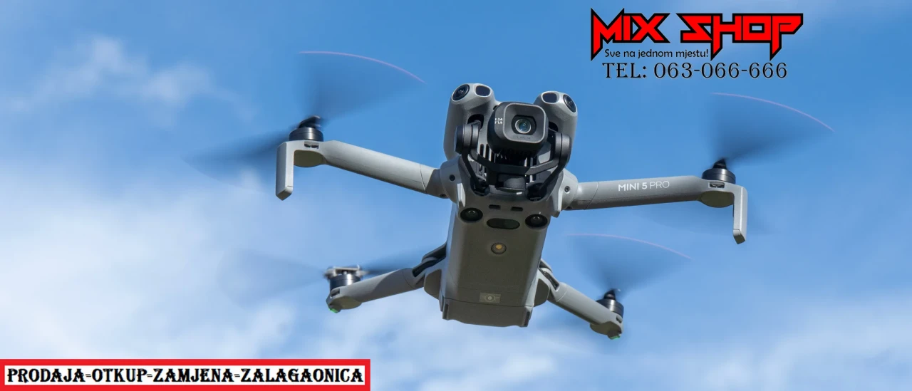 DJI MINI 5 PRO (Drone Only) Novo *Garancija*Zamjena da*Na stanju*