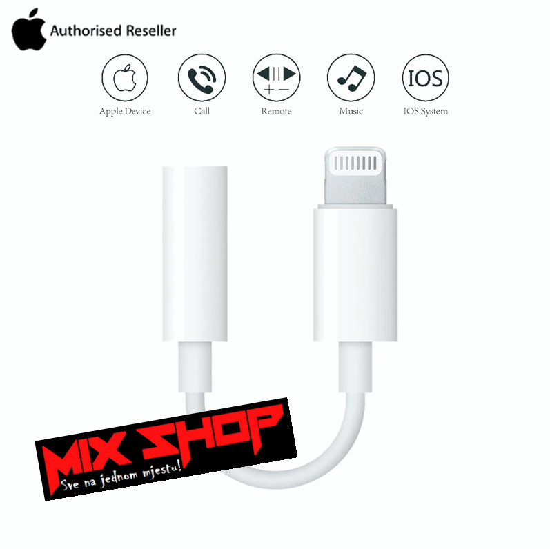 APPLE Lightning to 3.5mm jack adapter prelaz za slušalice ipad