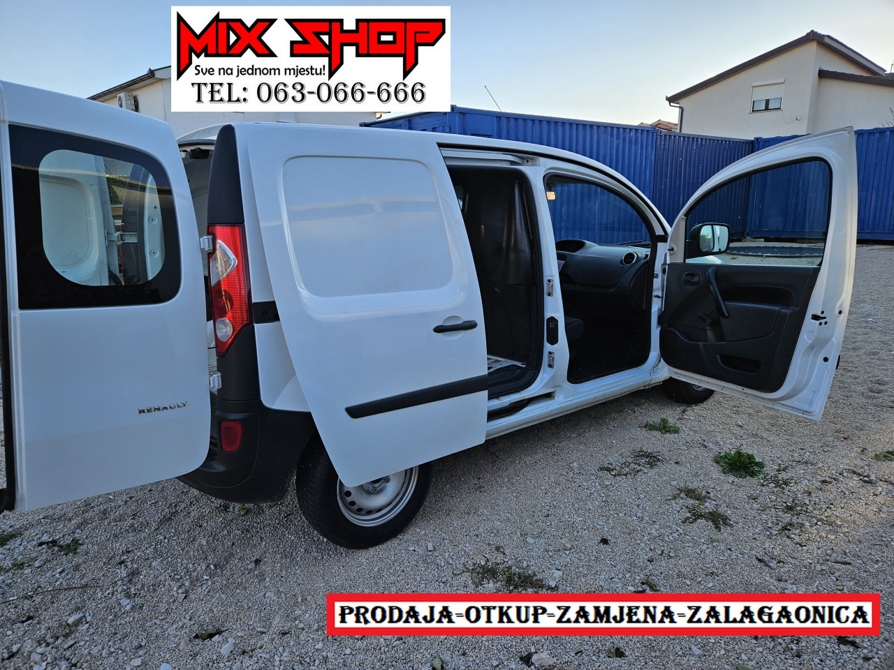 Caddy RENAULT KANGOO 1.5 DCI NOVOO Samo 105prešao. Kedi Cady Cedi