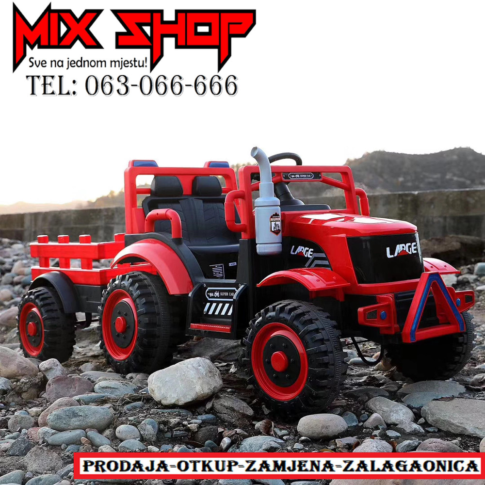 TRAKTOR Dječiji dječji dječi autić autići akumulator za djecu