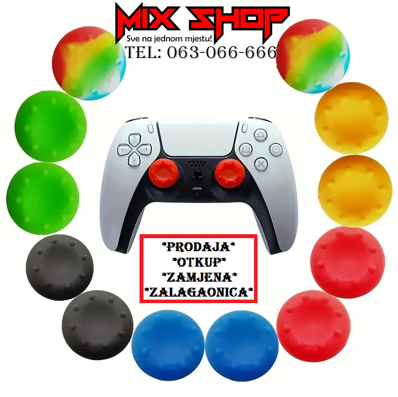 Thumb Grips 4 Analog Kapice PS4 PS5 5 Xbox X S grip Playstation