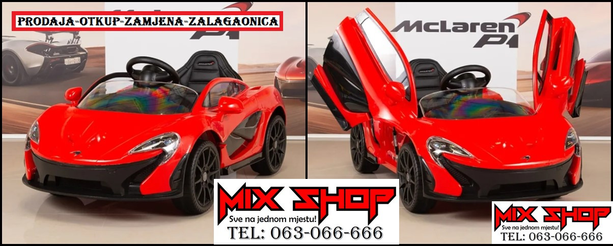 MCLAREN Dječiji dječji dječi auto autić auti akumulator za djecu