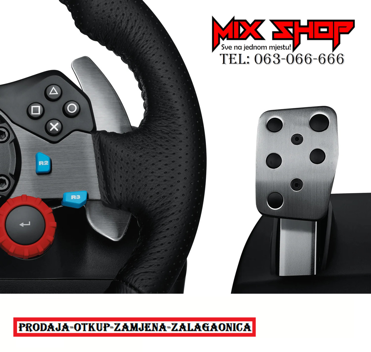 G29 SE Driving Force Racing Wheel +Shifter PS4 PS5 PS 4 5 mjenjač