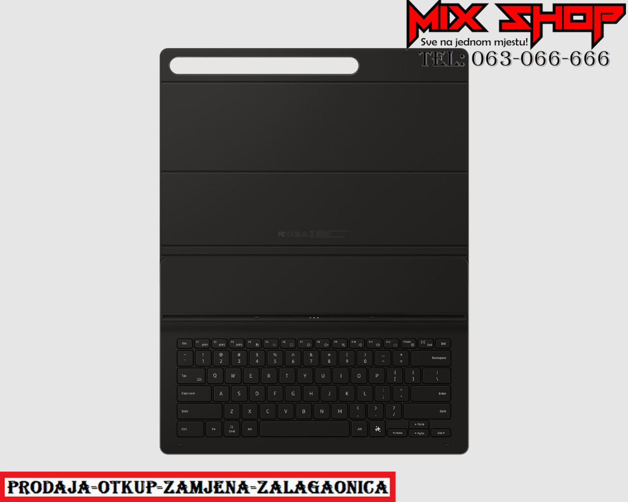 GALAXY TAB S9 S10 ULTRA 5G Samsung Book Cover Keyboard Tipkovnica