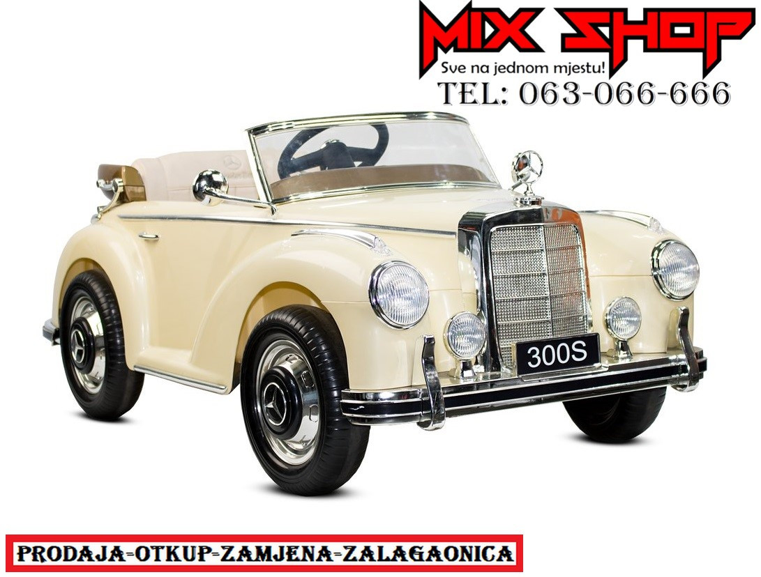 MERCEDES 300S Dječiji dječji auto autić auti akumulator za djecu