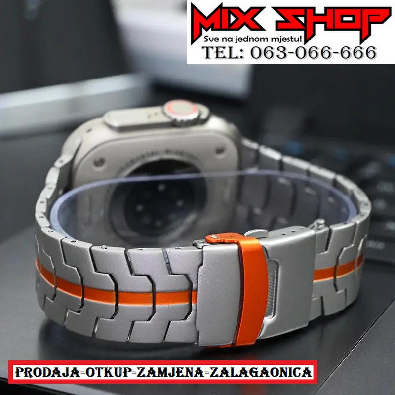 Metalni remen Apple Watch 10 11 ULTRA 2 3 SE kaiš belt sat series